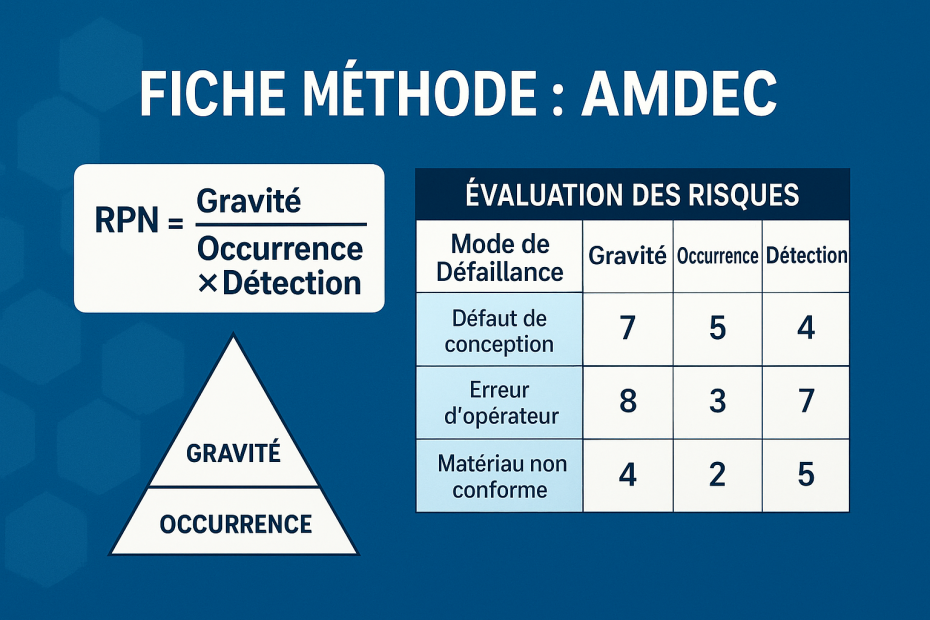 Fiche methode AMDEC