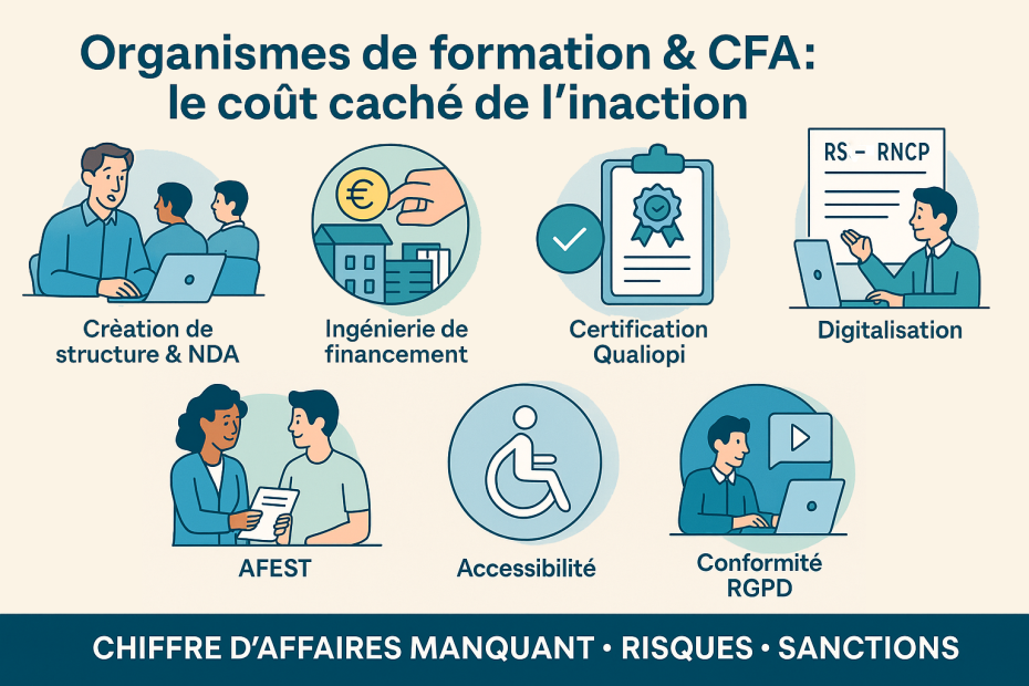 Cout cache de linaction